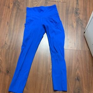 lululemon athletica Blue Leggings